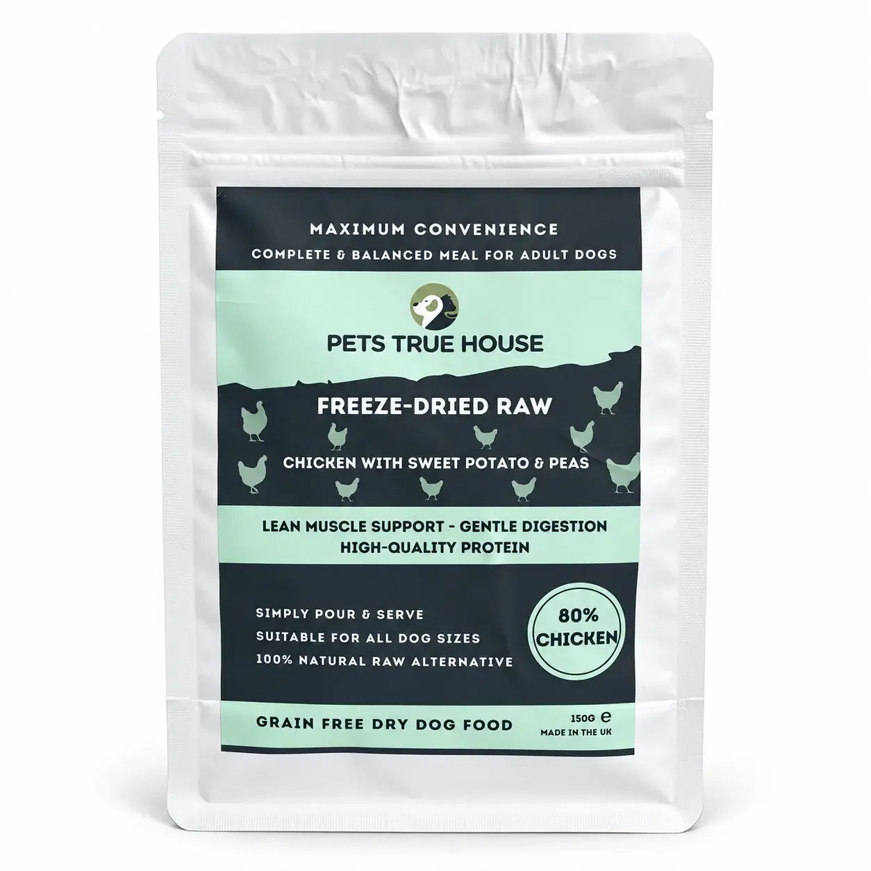 Freeze-Dried Raw Chicken Adult Dog Food