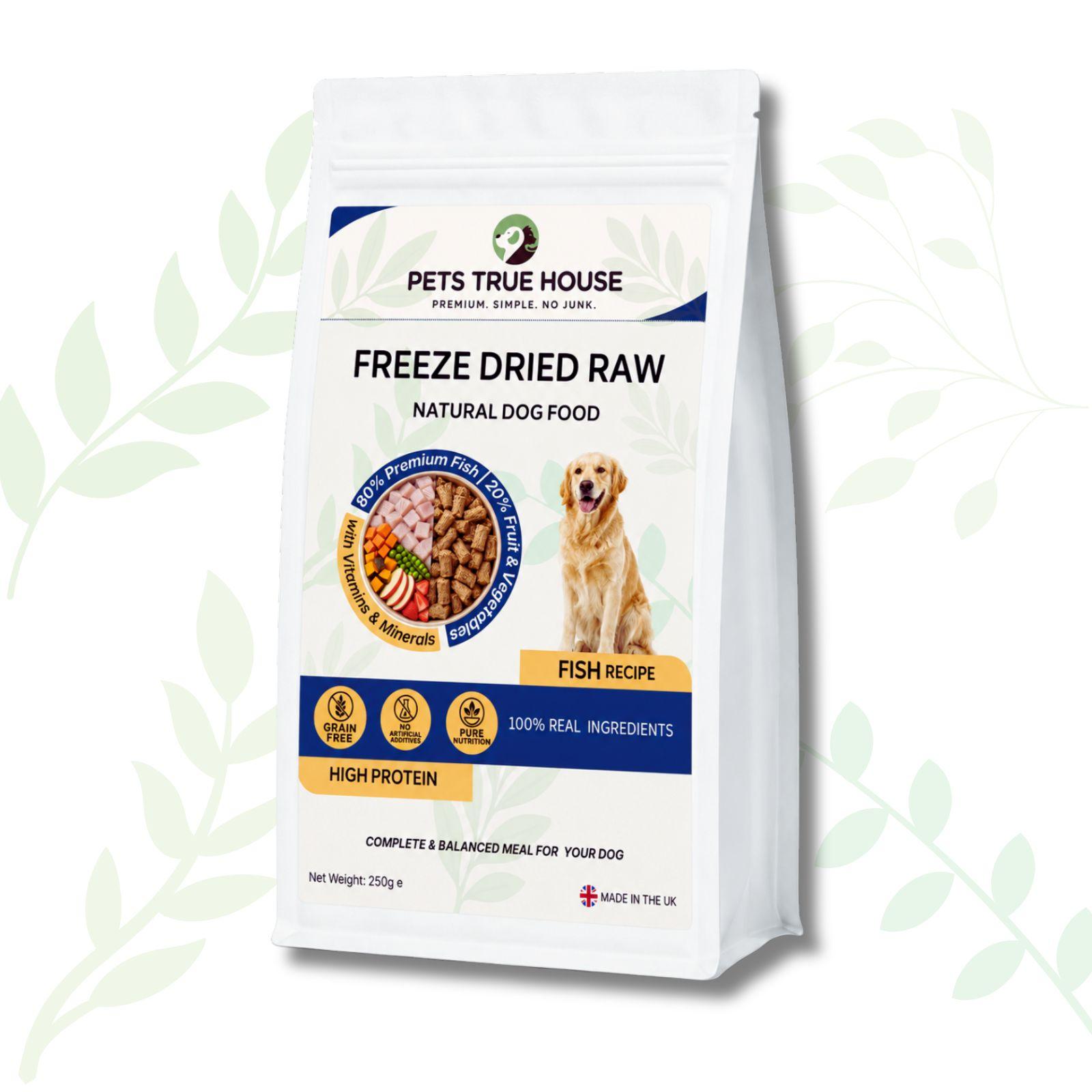 Fish Freeze-Dried Dog Food