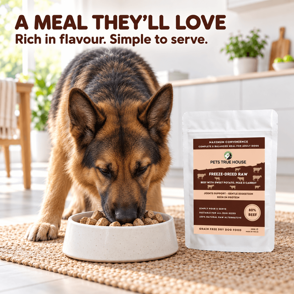 Freeze-Dried Raw Dog Food