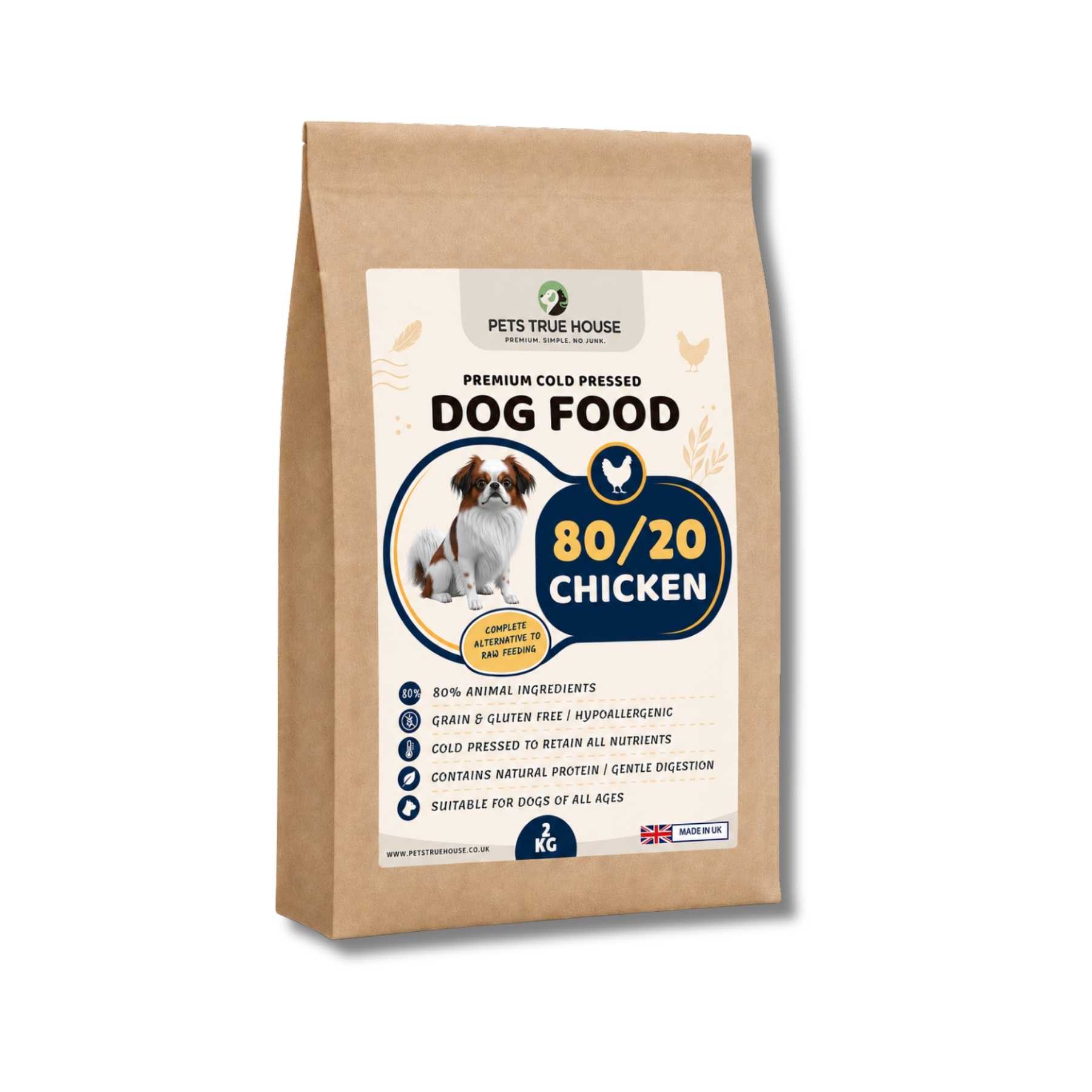 80/20 Chicken Cold-Pressed Dog Food