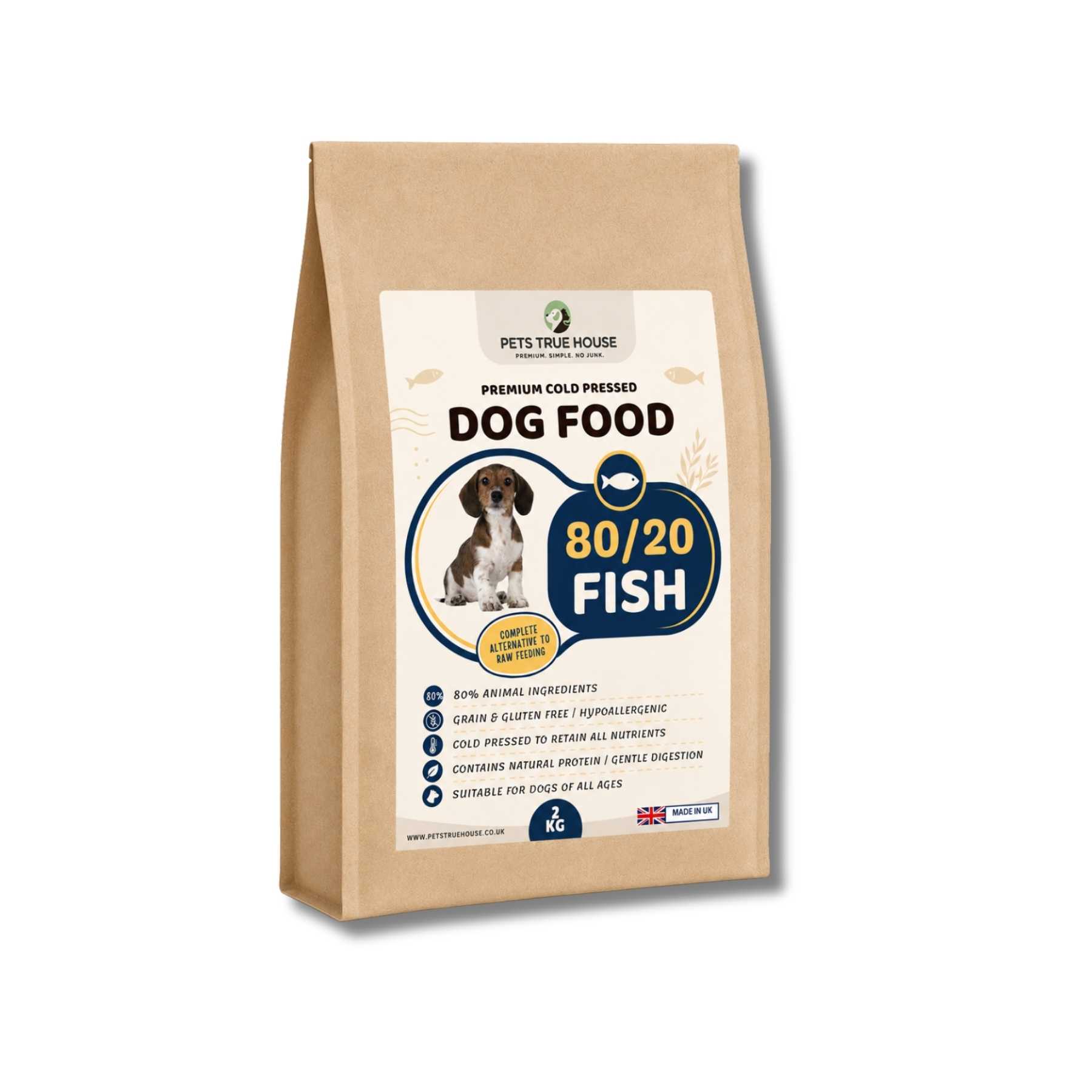 80/20 Fish Cold Pressed Dog Food