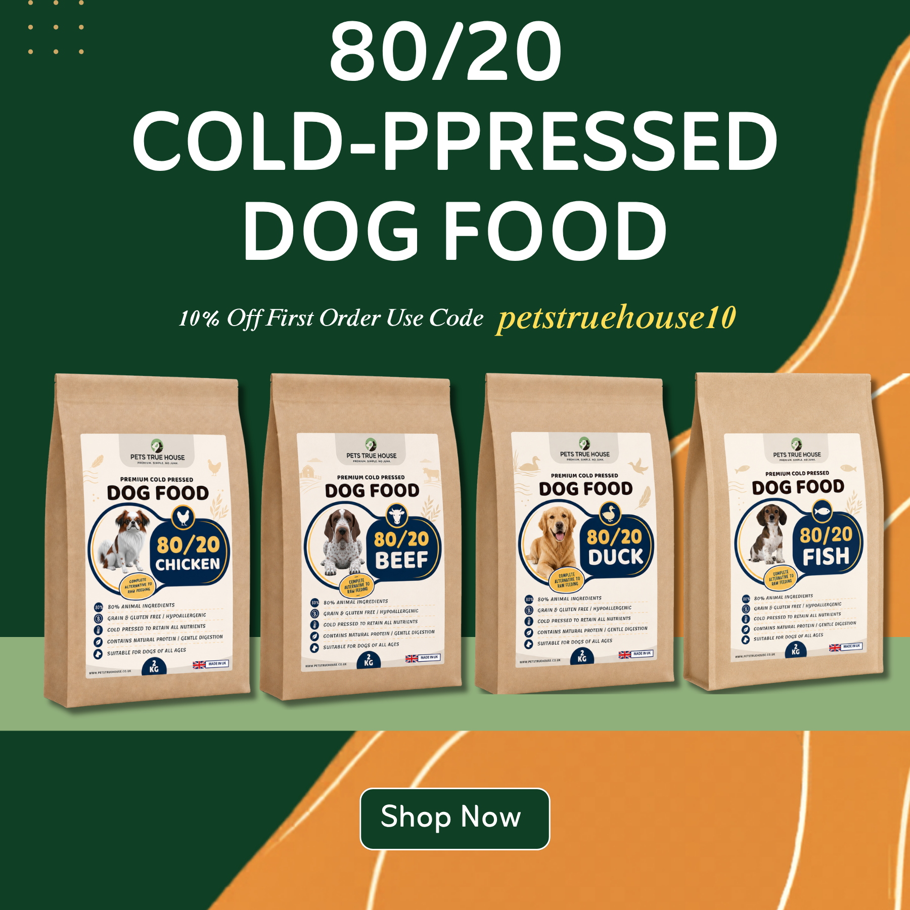 Shop Pets True House Chicken Cold-Pressed Dog Food
