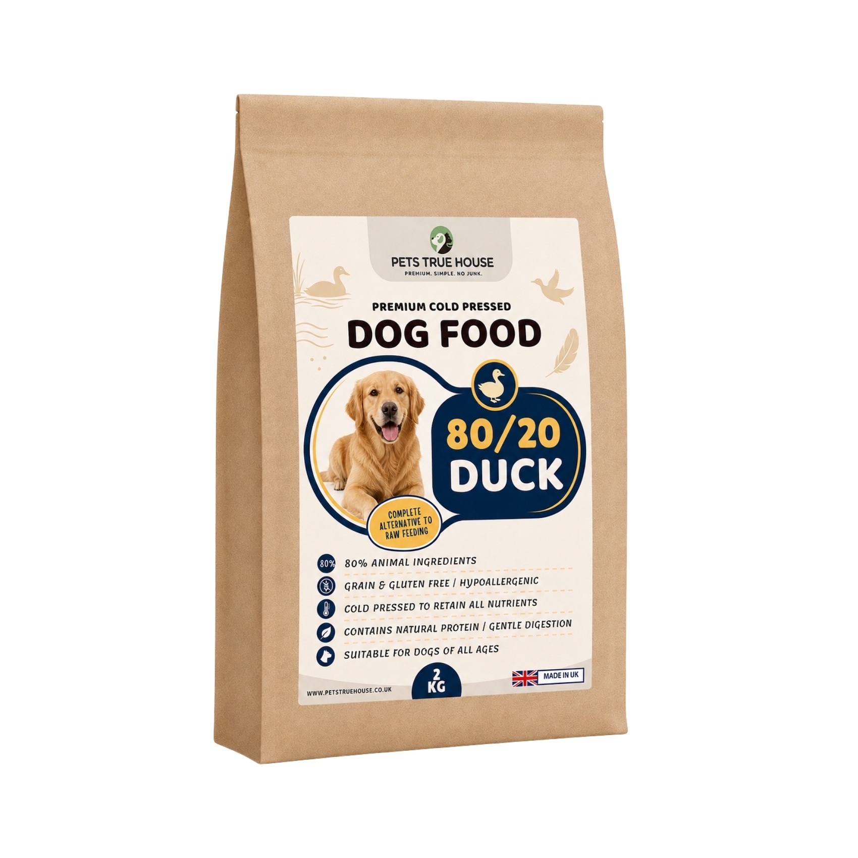 80/20 Duck Dog Food